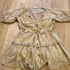 spell sayulita mini dress Spell sayulita Mini Dress in Sunflower Size XS